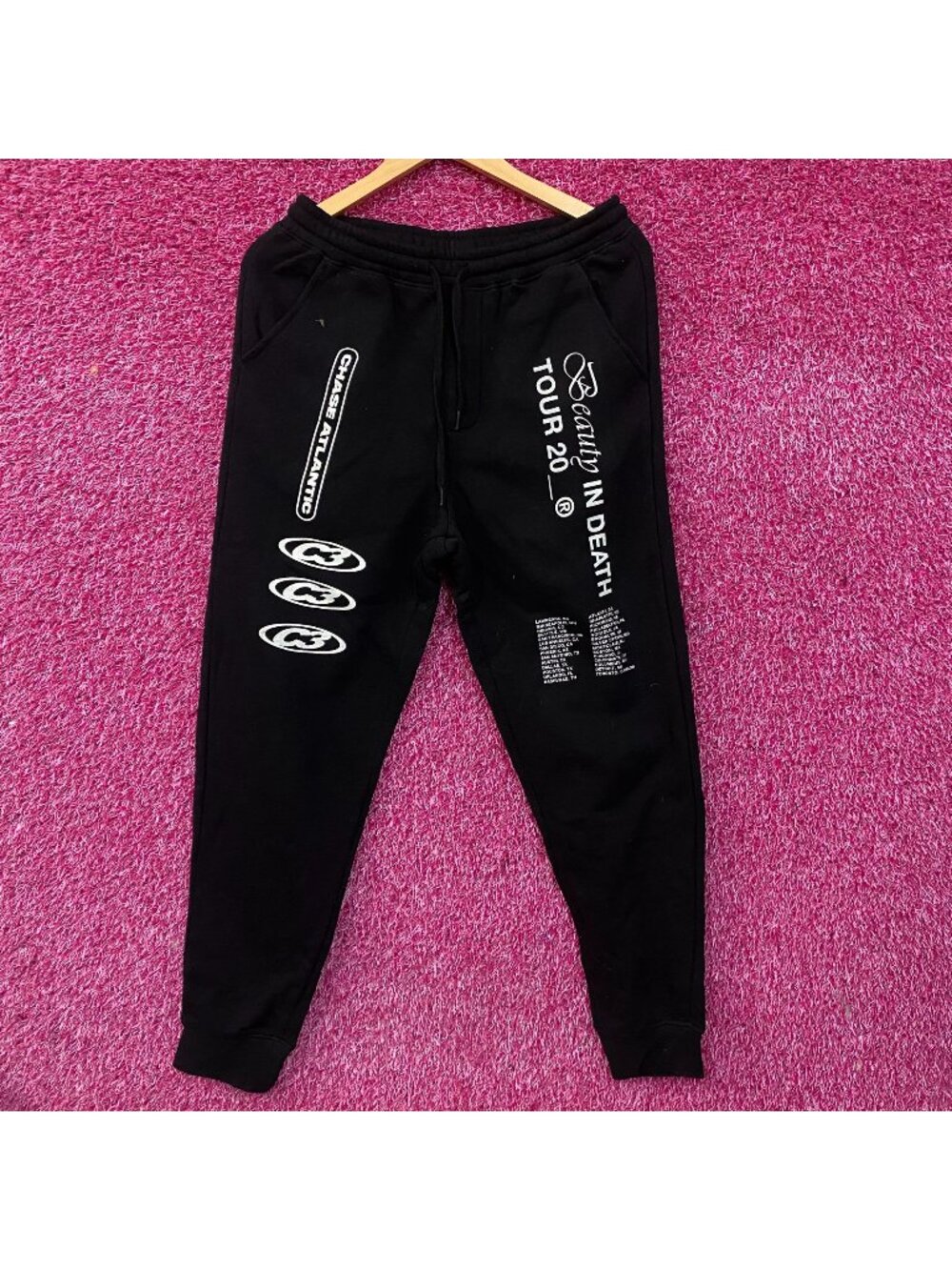 Chase Atlantic "Beauty in Death" Tour Sweatpants Small